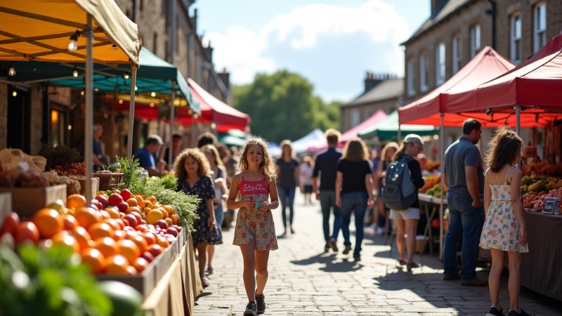 25 Years of Freshness: Celebrating Haddington Farmers' Market, Concept art for illustrative purpose, tags: jaar - Monok